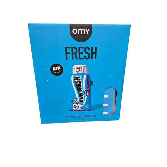 Omy Fresh Giant Inflatable Air Pillow - Fun Collectible Room Decor - Picture 1 of 2